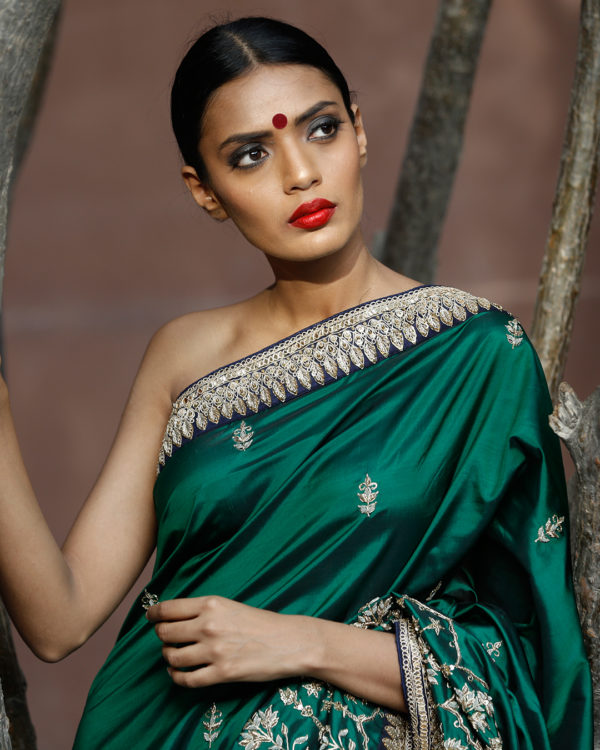 Green Saree